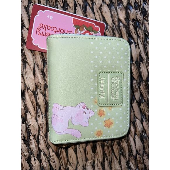 Loungefly Strawberry Shortcake Slumber Party Mini Backpack & Wallet - Picture 7 of 8